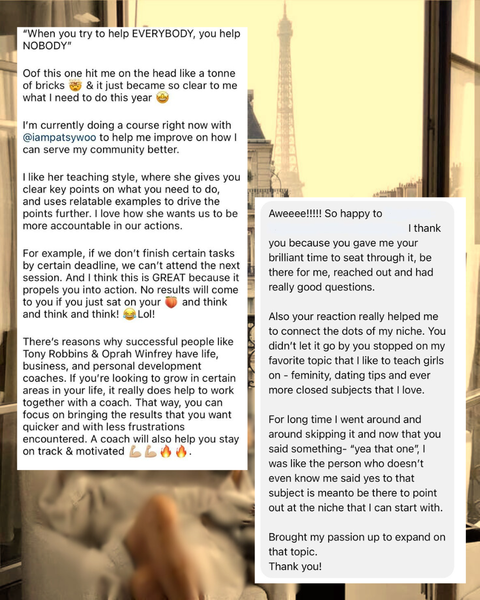 Patsy Woo Reviews