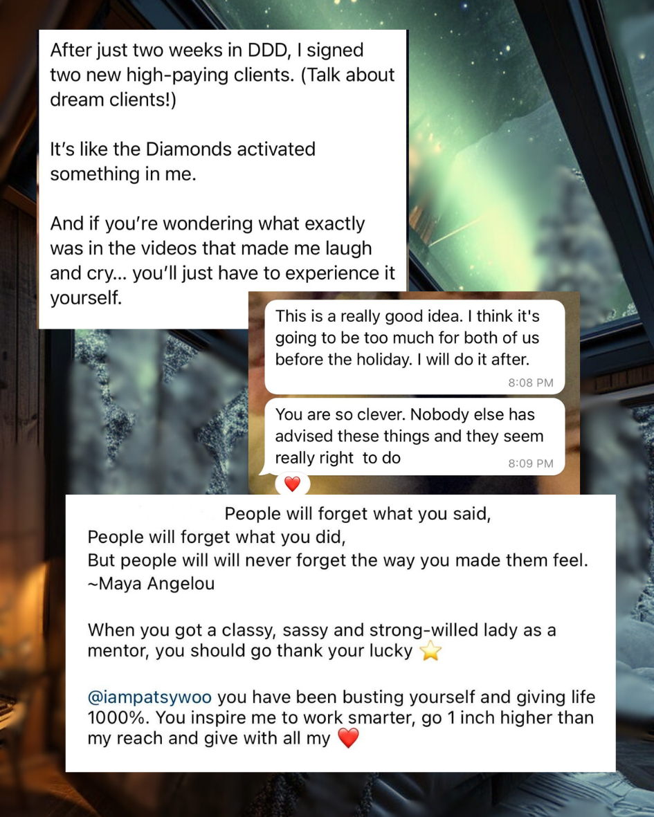 Patsy Woo Testimonials 1